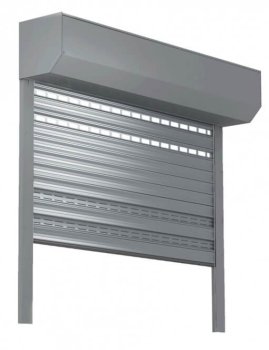 ALU Garagentor als Rolltor RT52